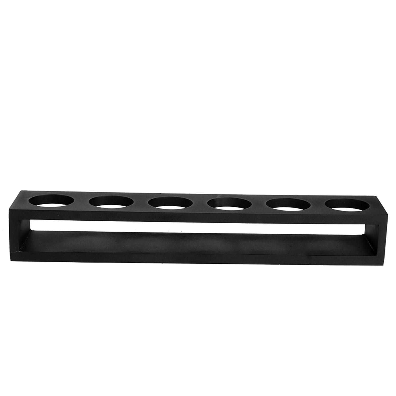 Black Wooden Wine Glass Rack Cup Holders Stand for Home Bar Restaurant Wedding view 6