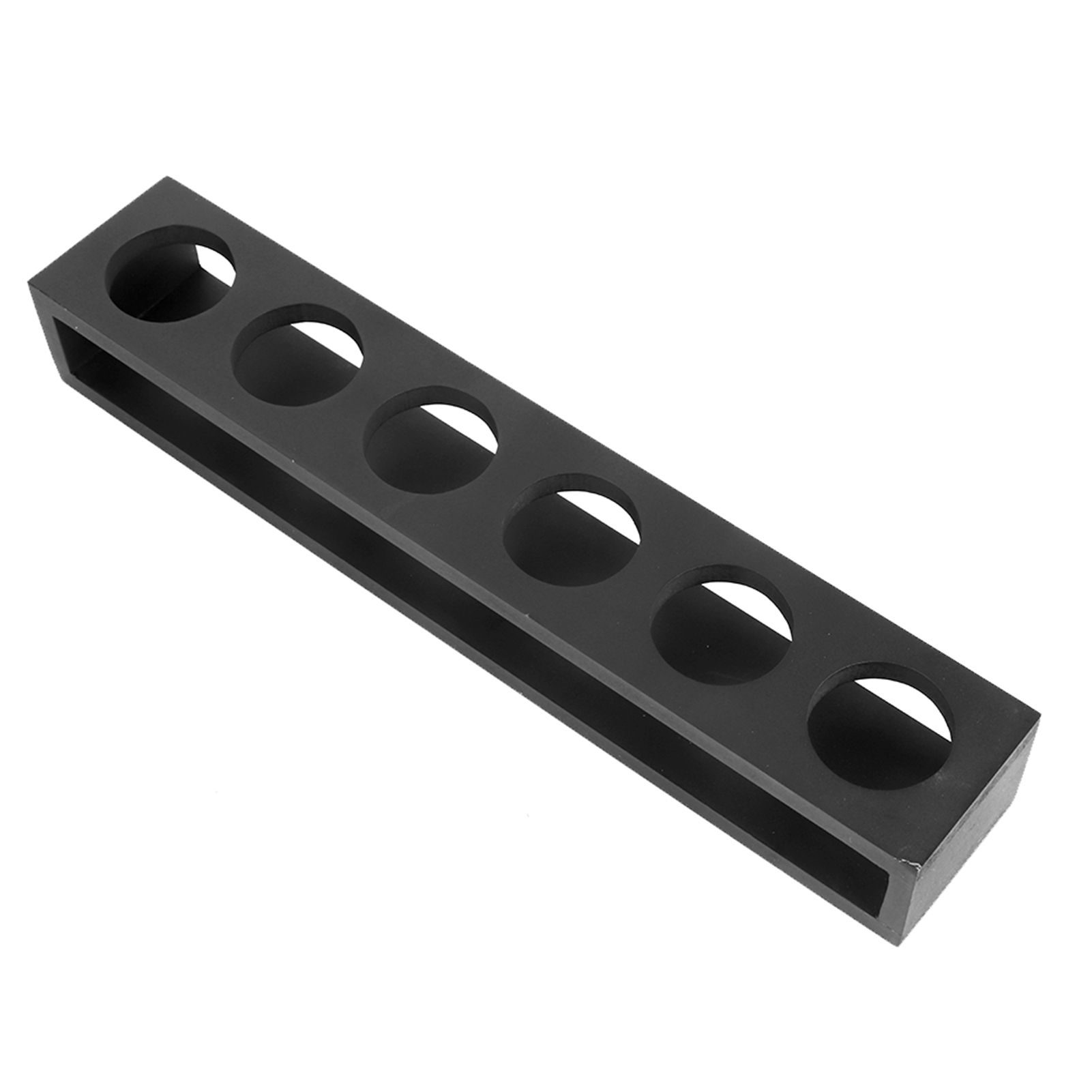 Black Wooden Wine Glass Rack Cup Holders Stand for Home Bar Restaurant Wedding view 7