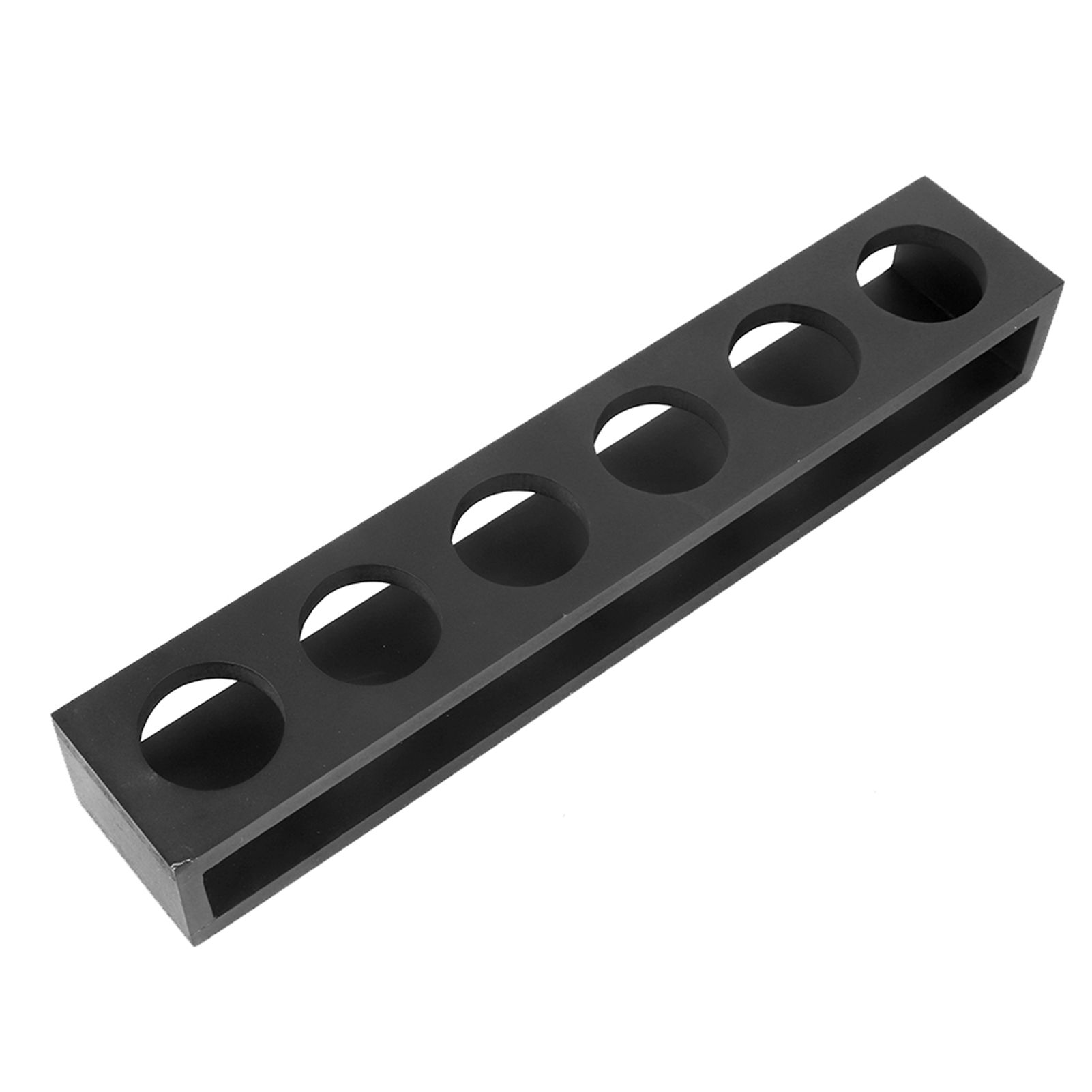 Black Wooden Wine Glass Rack Cup Holders Stand for Home Bar Restaurant Wedding view 8