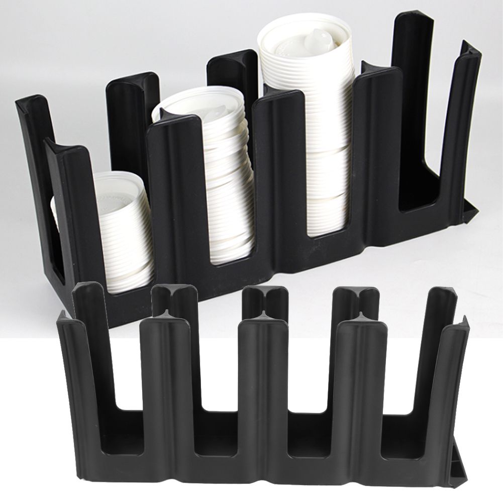 Coffee Milk Tea Cup Storage Rack Stand Disposable Paper Cup Holder Organizer view 9