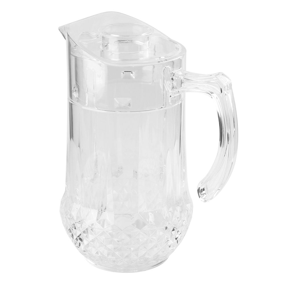 1300ml Acrylic Cold Water Jug Draft Beer Pot Duckbill Kettle with Lid for KTV view 9