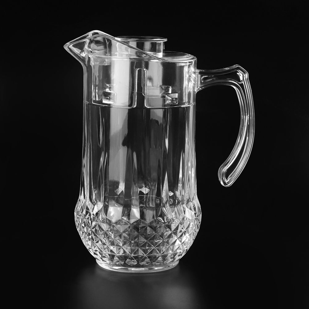 1300ml Acrylic Cold Water Jug Draft Beer Pot Duckbill Kettle with Lid for KTV view 11