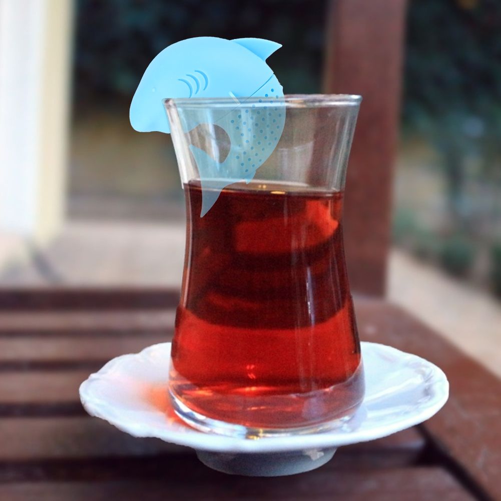 Cute Animal‑Shaped Silicone Tea Infuser Heat Resistant Tea Leaf Strainer view 3