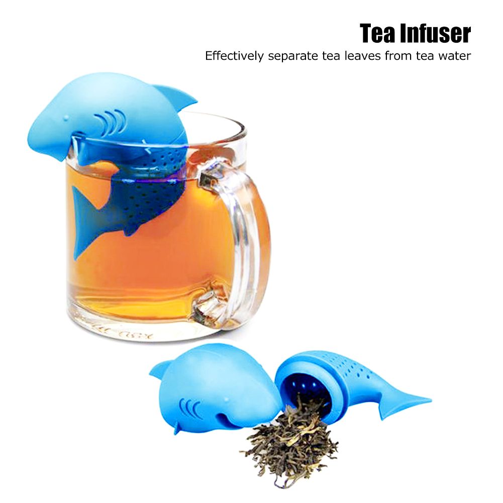 Cute Animal‑Shaped Silicone Tea Infuser Heat Resistant Tea Leaf Strainer view 11