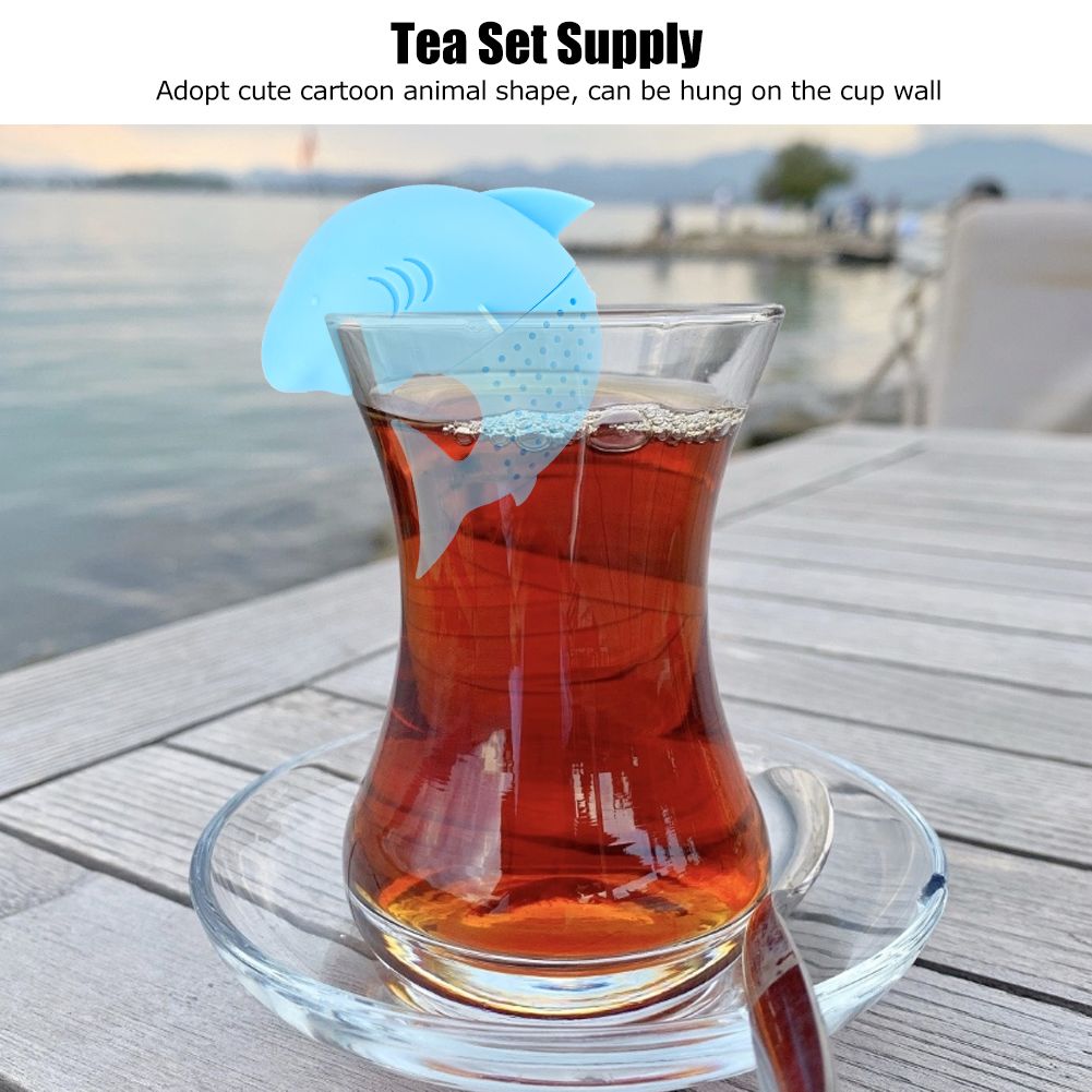 Cute Animal‑Shaped Silicone Tea Infuser Heat Resistant Tea Leaf Strainer view 12