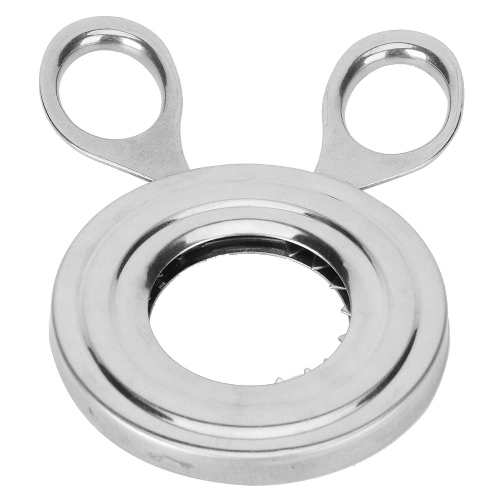 Stainless Steel Boiled Egg Cutter Egg Clipper Egg Scissor Egg Remover Tool view 3
