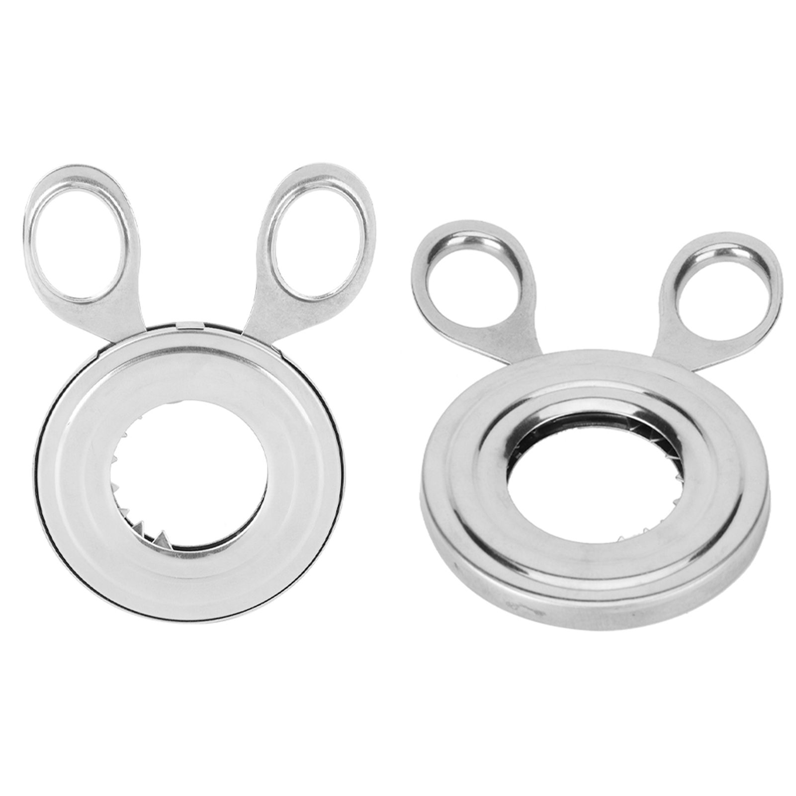 Stainless Steel Boiled Egg Cutter Egg Clipper Egg Scissor Egg Remover Tool view 4