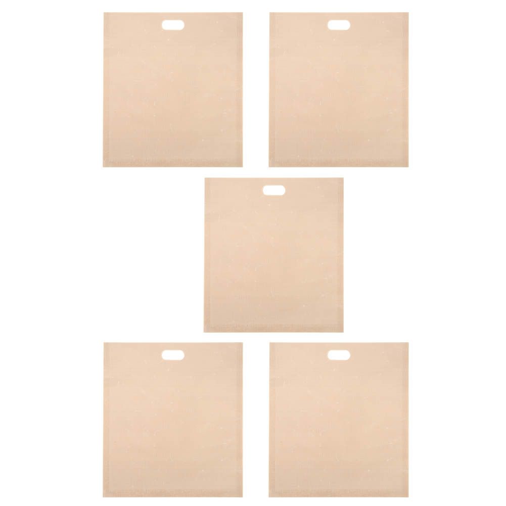 5PCS Reusable Toaster Bags Heat Resistant Non Stick Bread Bags Sandwiches view 2