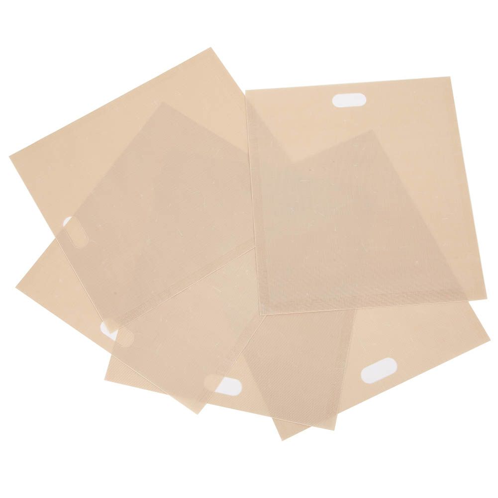 5PCS Reusable Toaster Bags Heat Resistant Non Stick Bread Bags Sandwiches view 3