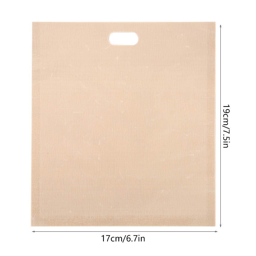 5PCS Reusable Toaster Bags Heat Resistant Non Stick Bread Bags Sandwiches view 11