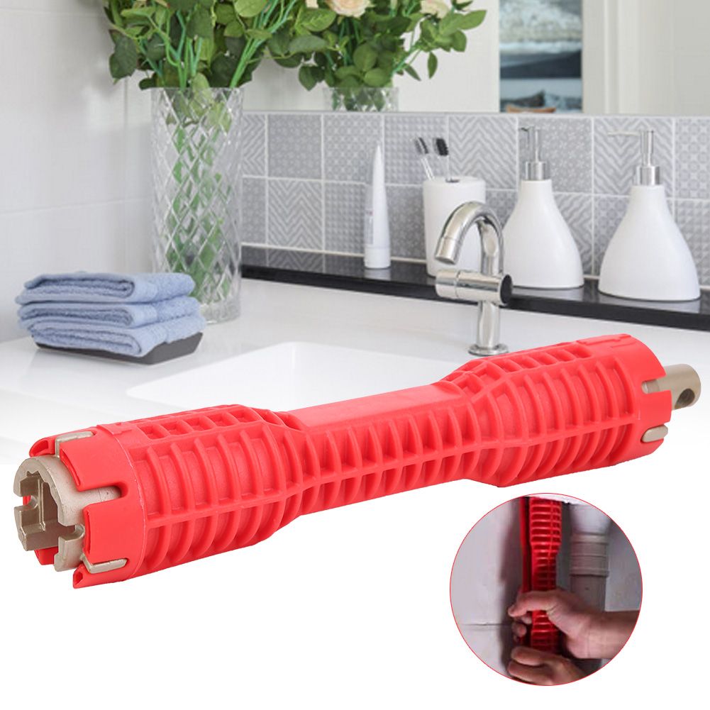 Multifunction Water Pipe Spanner Sink Faucet Socket Wrench Plumbing Tools for view 10