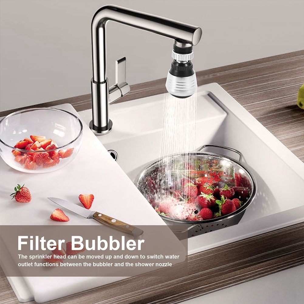 5Pcs 360 Degrees Rotating Faucet Nozzle Filter Bubbler 0.3 Aeration Sprinkler view 11