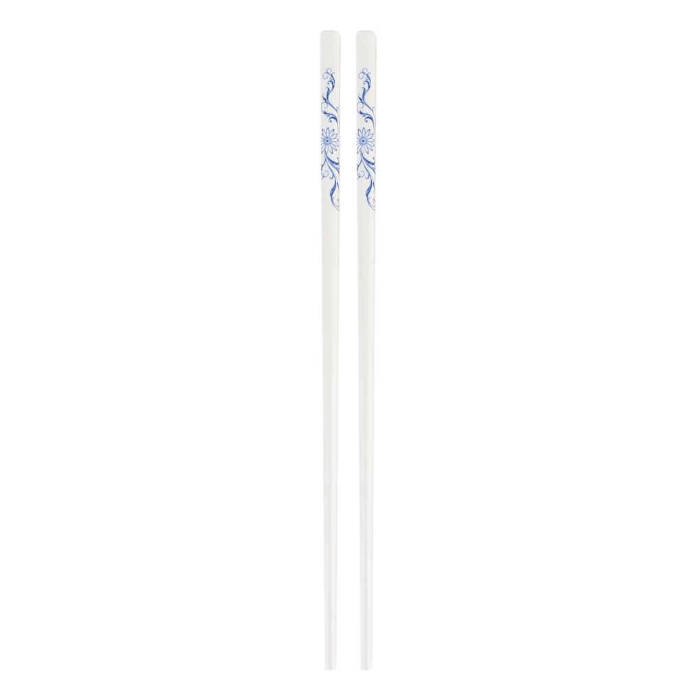 10 Pairs European Style Ceramic Chopsticks Set with Wood Box Tableware Art view 3