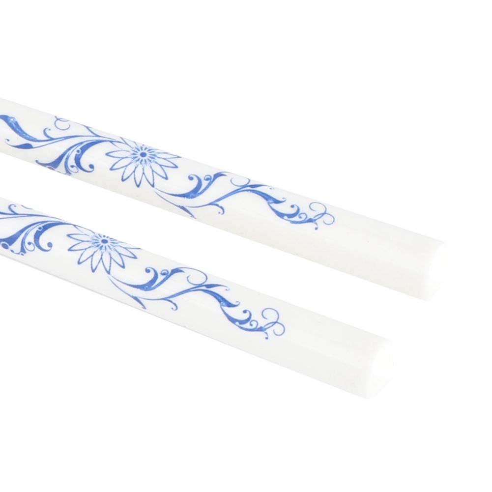 10 Pairs European Style Ceramic Chopsticks Set with Wood Box Tableware Art view 11