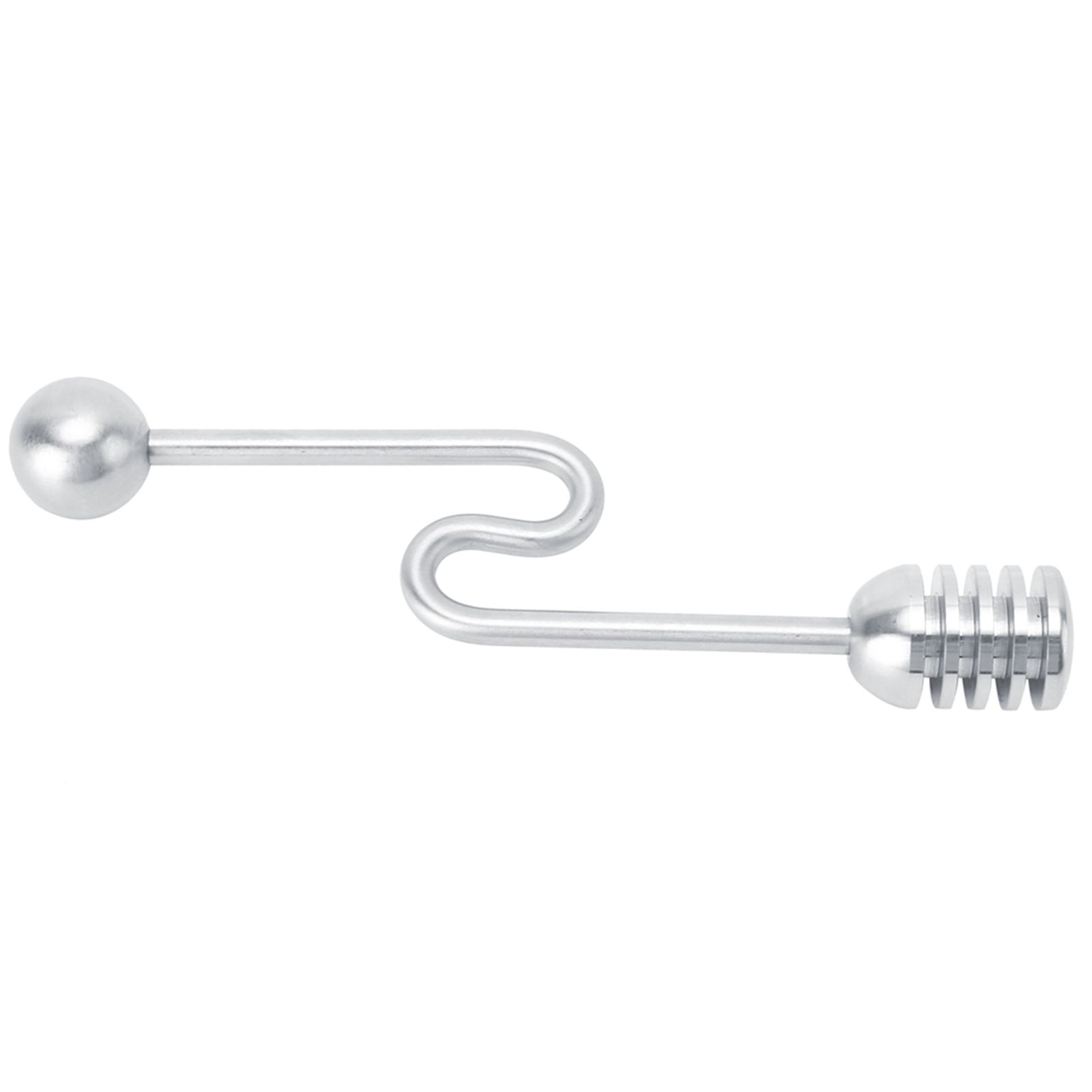 Household 304 Stainless Steel Dessert Honey Spoon Stirrer Mixing Stick Kitchen view 2