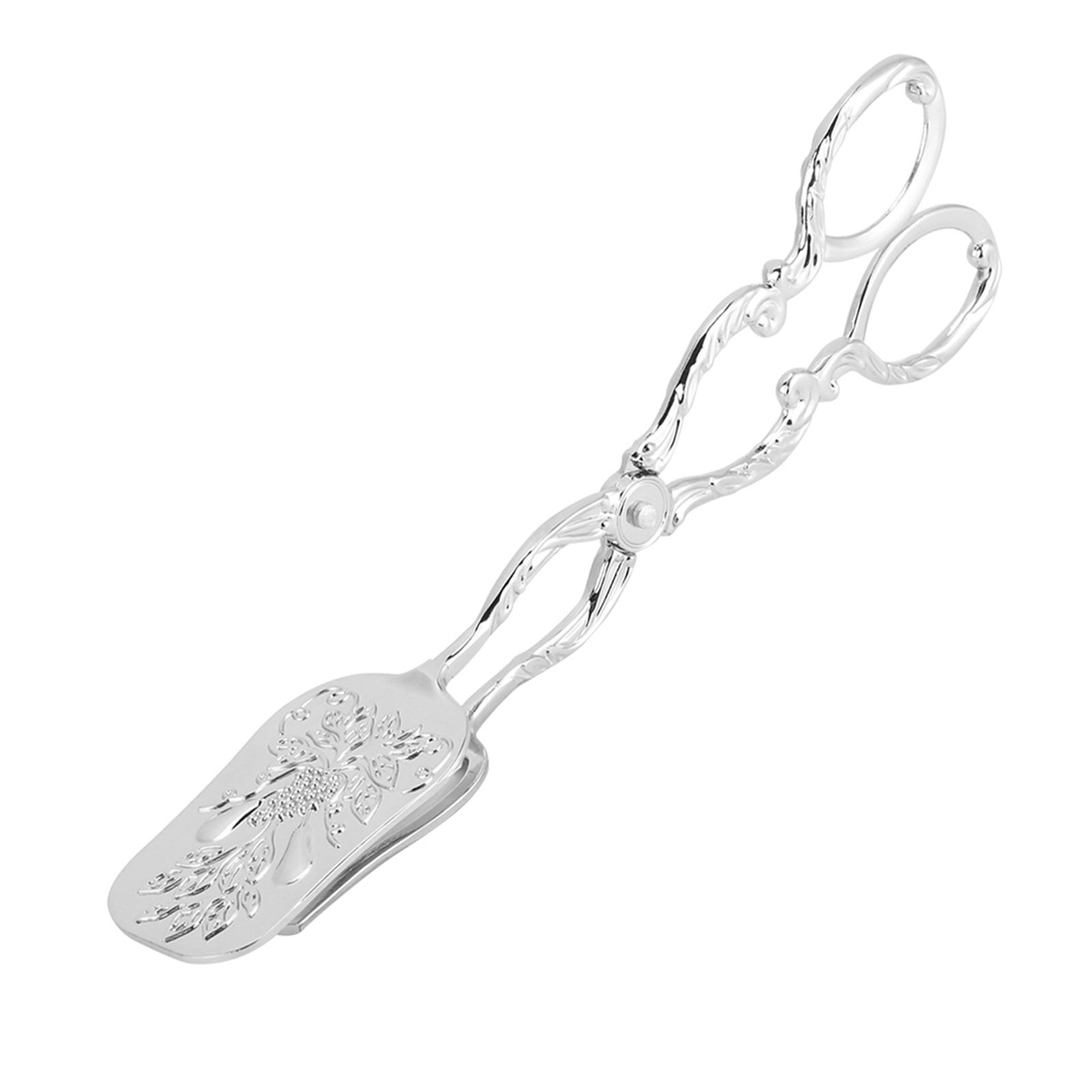 Vintage Food Clip Zinc Alloy Bread Tongs Buffet Party Catering Serving Tongs view 5