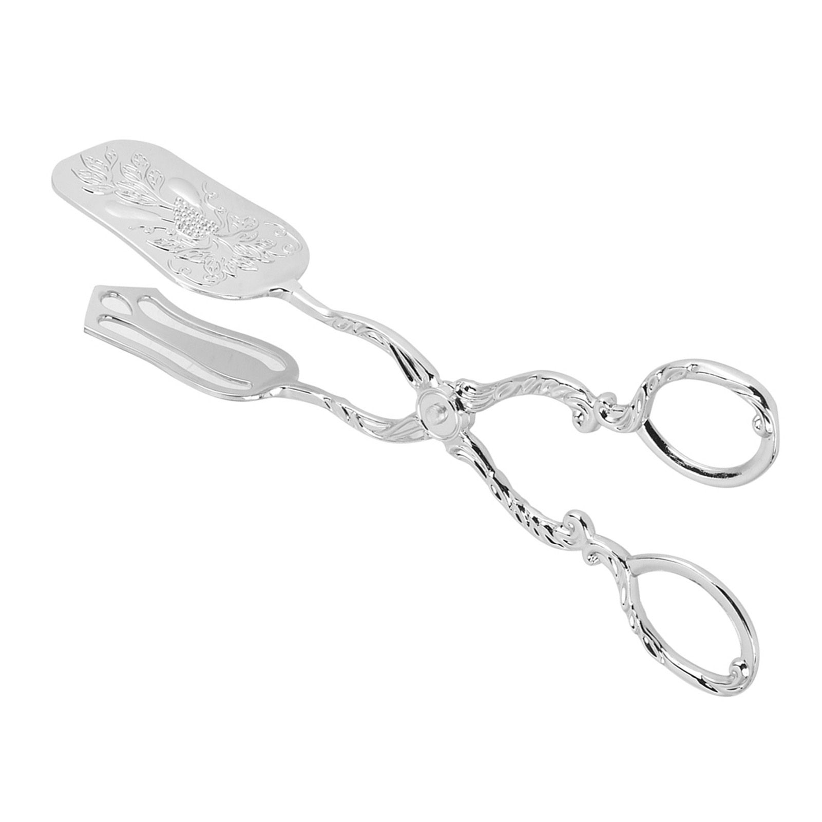 Vintage Food Clip Zinc Alloy Bread Tongs Buffet Party Catering Serving Tongs view 7