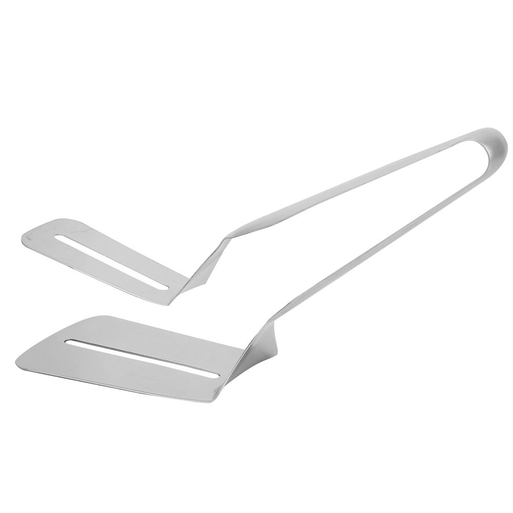 Stainless Steel Steak Clip Bread Clamp Multipurpose Food Tongs Pizza Spatula view 3