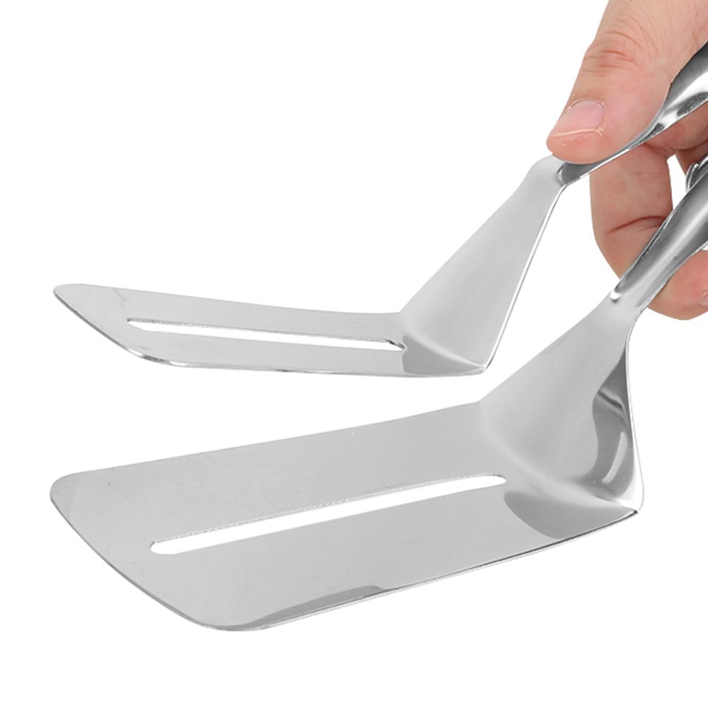 Stainless Steel Steak Clip Bread Clamp Multipurpose Food Tongs Pizza Spatula view 11