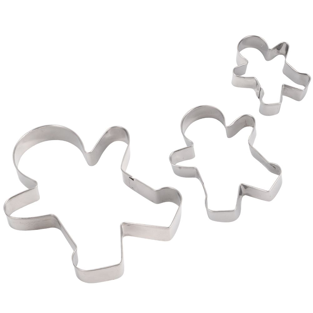 15PCS Cute Stainless Steel Cookies Biscuits Cutter Molds Set DIY Cake Pastry view 5