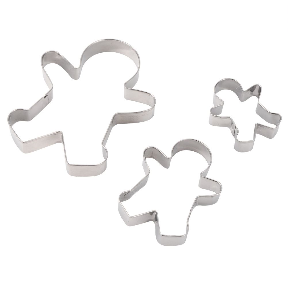 15PCS Cute Stainless Steel Cookies Biscuits Cutter Molds Set DIY Cake Pastry view 6