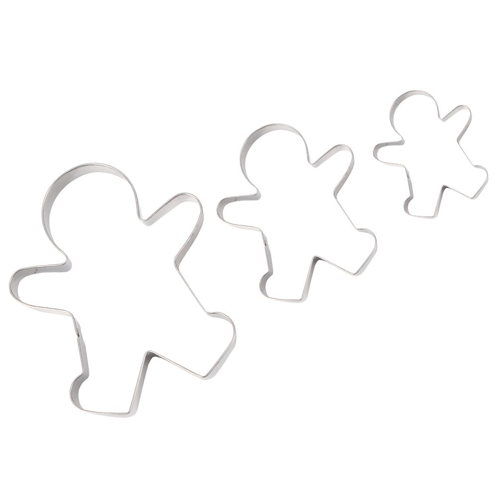 15PCS Cute Stainless Steel Cookies Biscuits Cutter Molds Set DIY Cake Pastry view 7