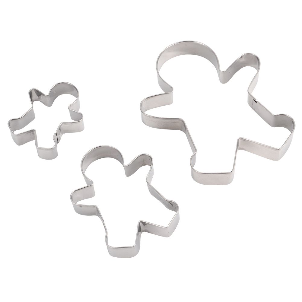 15PCS Cute Stainless Steel Cookies Biscuits Cutter Molds Set DIY Cake Pastry view 8