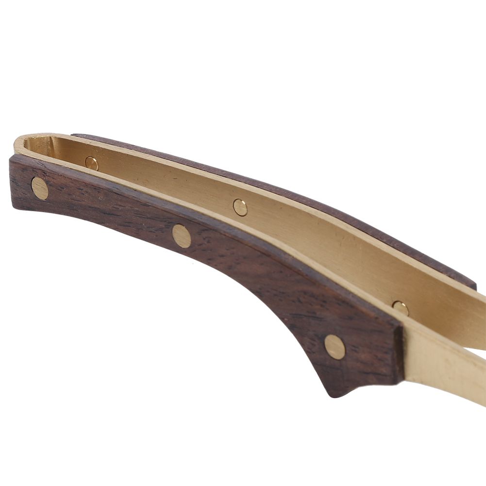 Antihot Wood Brass Tea Clip NonSlip Tea Set Tweezers Tea Ceremony Accessories view 12