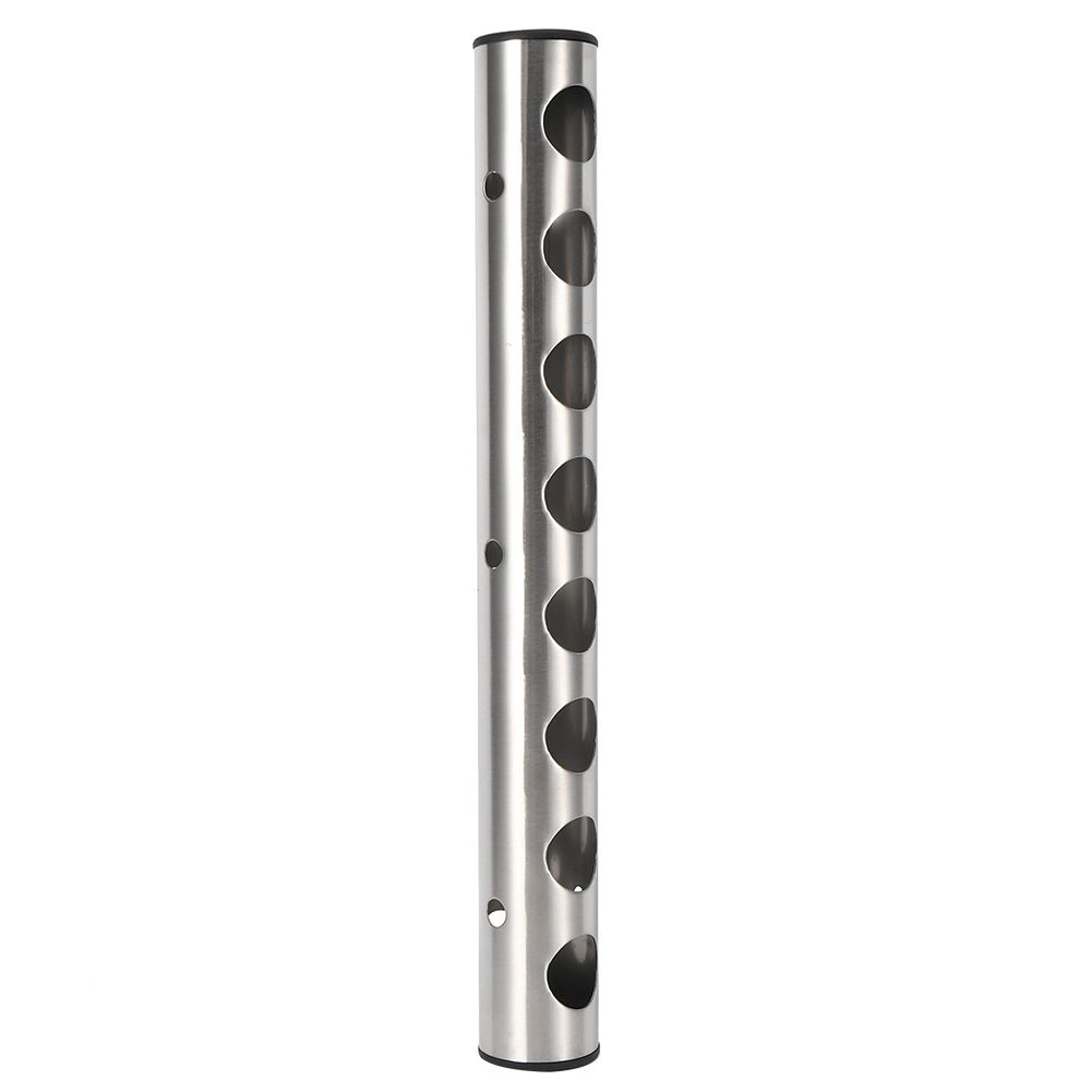 Stainless Steel Wall Mounted Vertical Red Wine Bottle Holder Rack for view 4