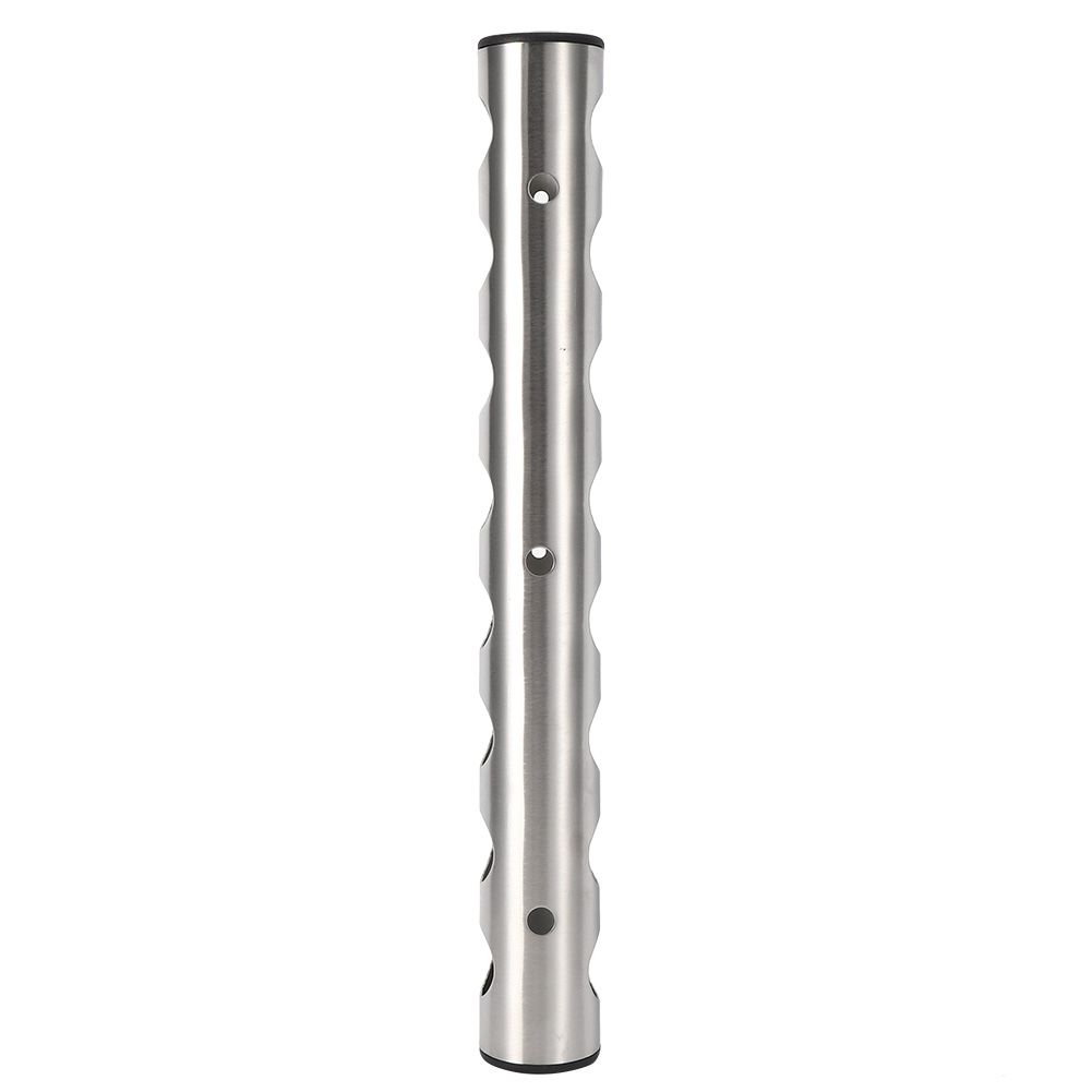 Stainless Steel Wall Mounted Vertical Red Wine Bottle Holder Rack for view 8