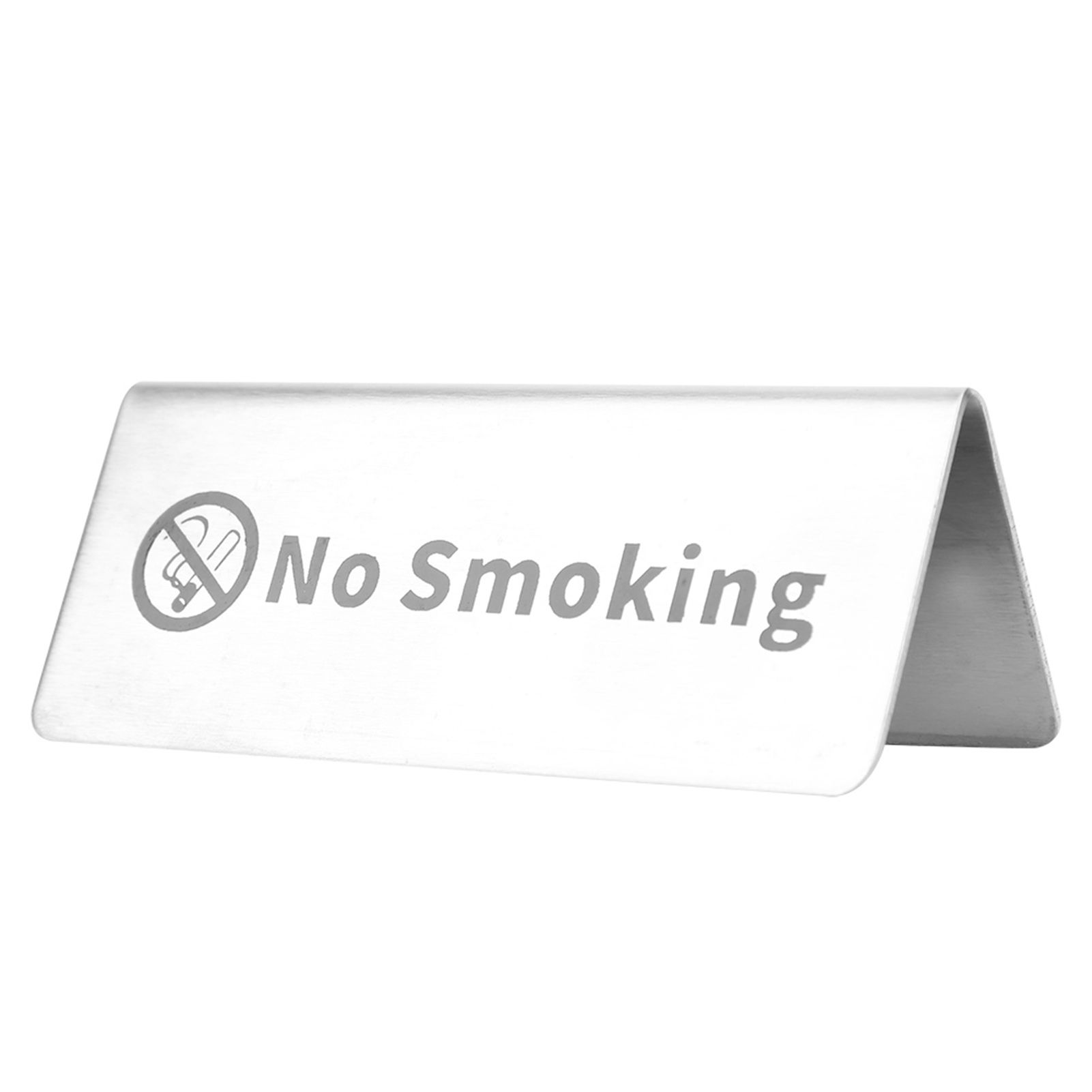 Stainless Steel Double Sided English Letters Marks Table Sign for Restaurant view 6