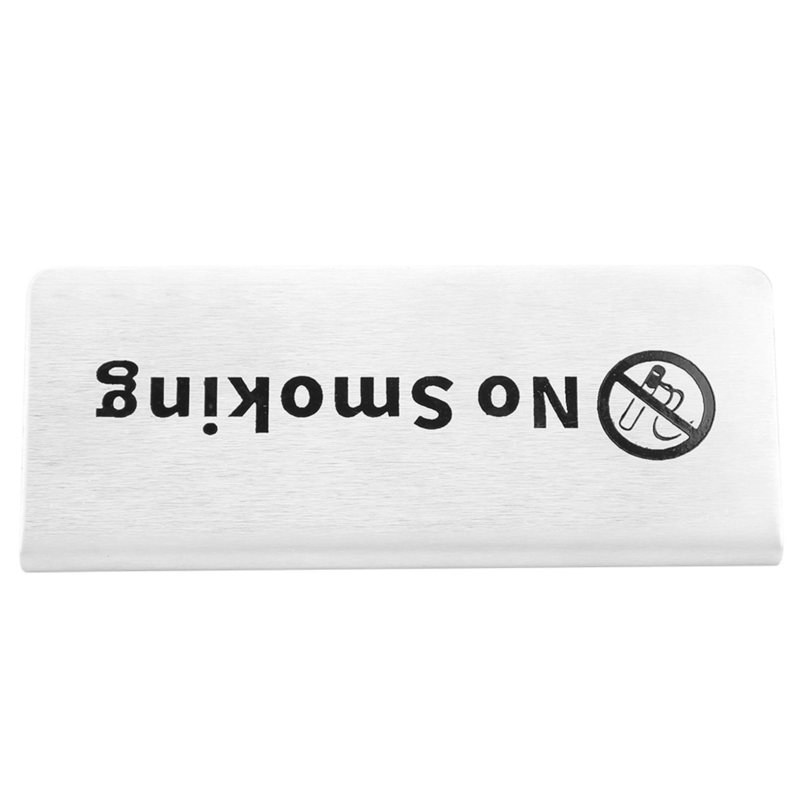 Stainless Steel Double Sided English Letters Marks Table Sign for Restaurant view 7