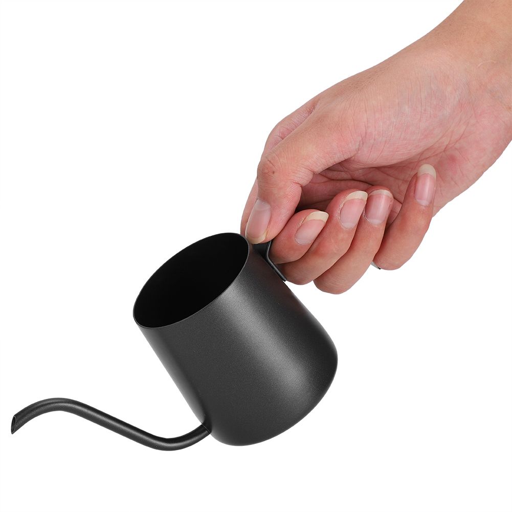 304 Stainless Steel NonStick Long Spout Coffee Pot Kettle Teapot for Home view 8