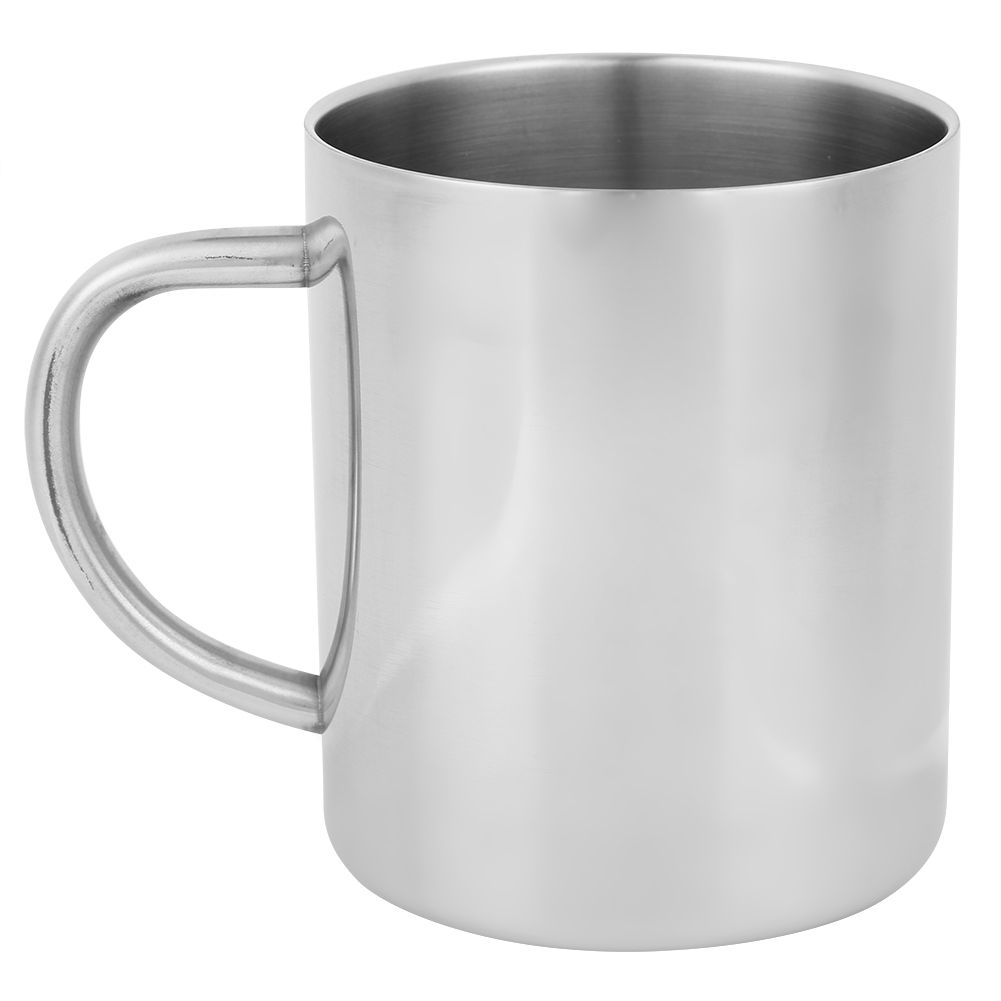 Portable DoubleLayer Stainless Steel Heat Insulation Coffee Mug Milk Cup with view 8