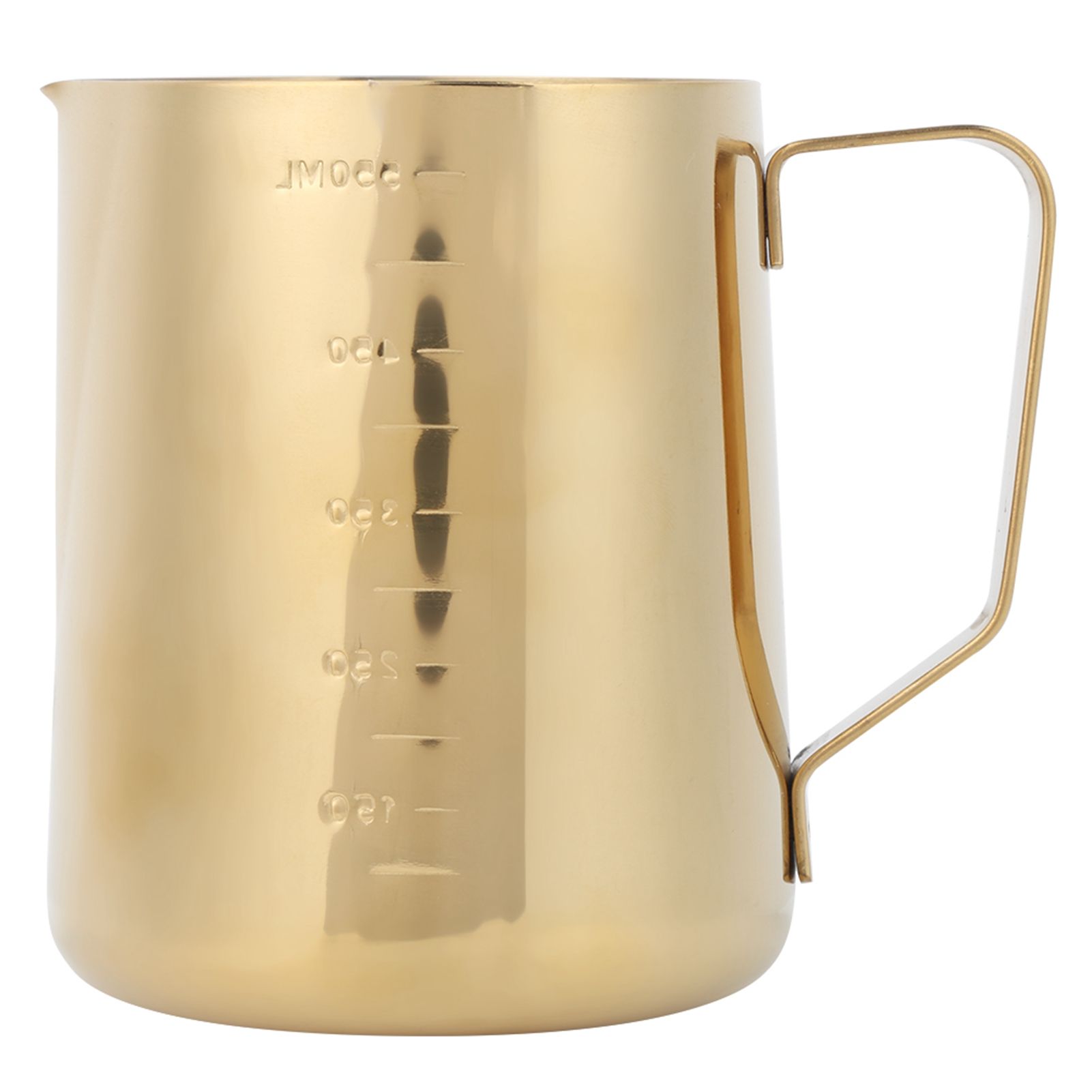 Stainless Steel Coffee Milk Frothing Cup Pitcher Jug with Scale for Home
