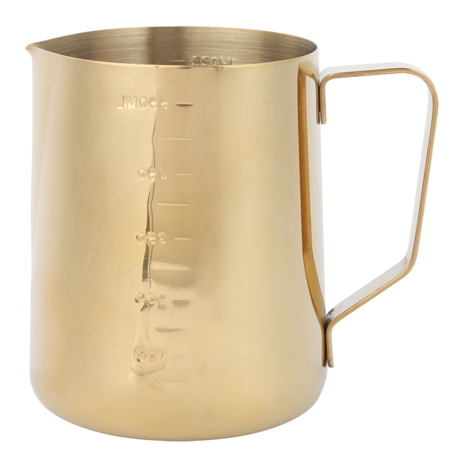 Stainless Steel Coffee Milk Frothing Cup Pitcher Jug with Scale for Home view 2