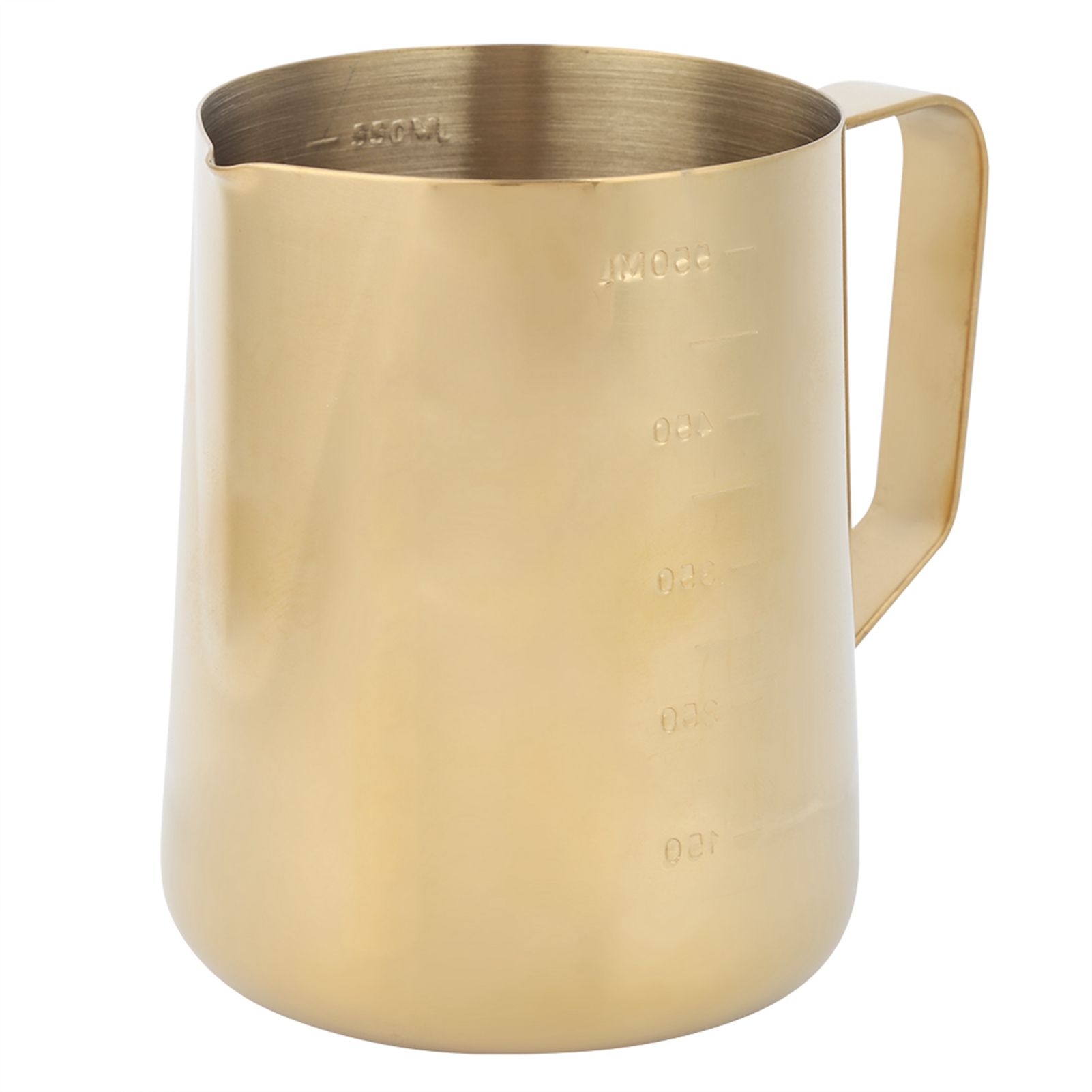 Stainless Steel Coffee Milk Frothing Cup Pitcher Jug with Scale for Home view 4