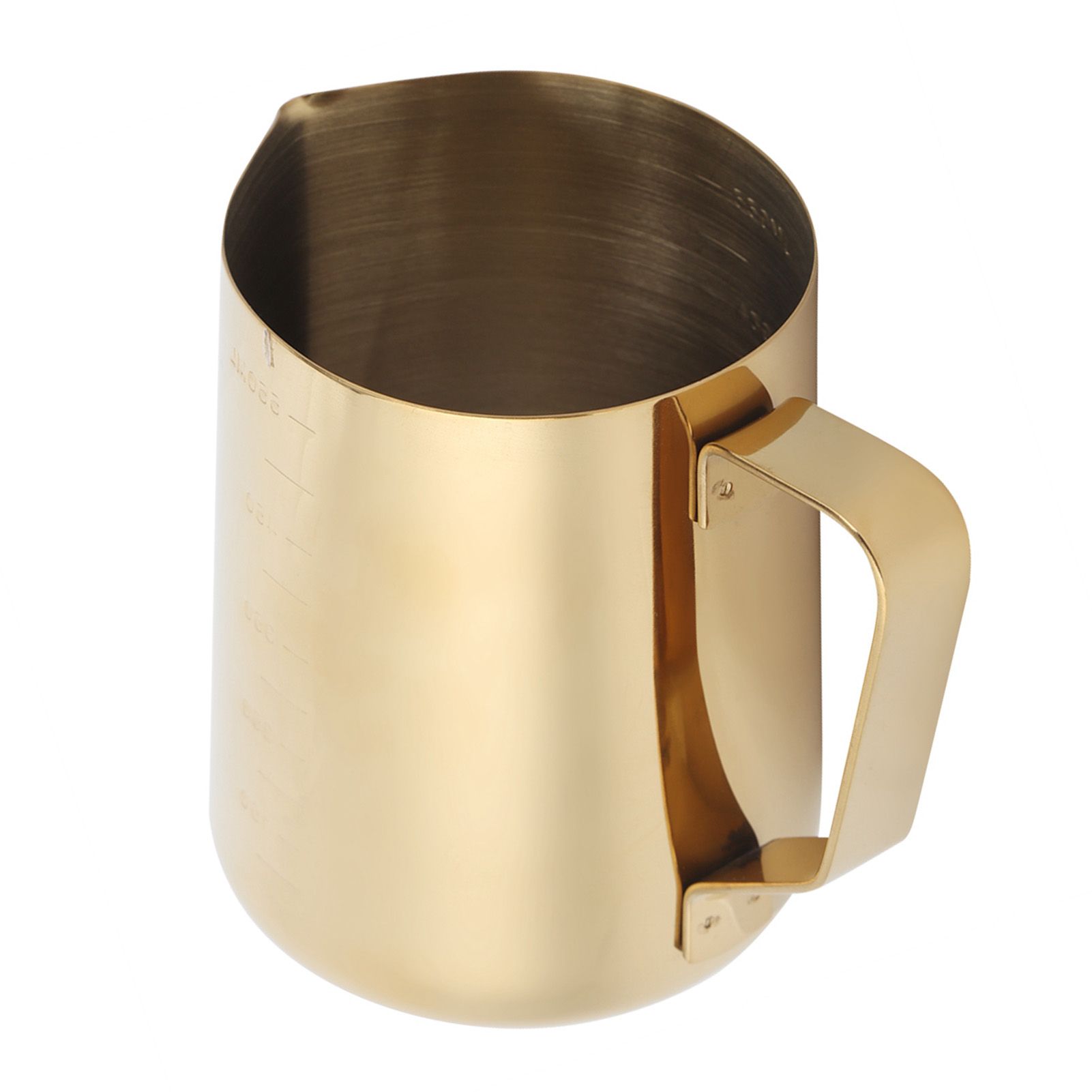 Stainless Steel Coffee Milk Frothing Cup Pitcher Jug with Scale for Home view 7