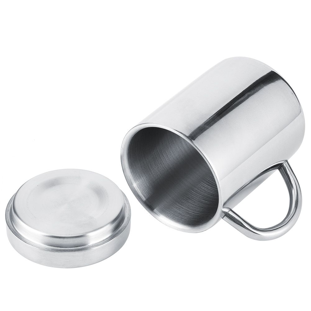 Portable Stainless Steel Double Wall Mug Anti‑ view 8