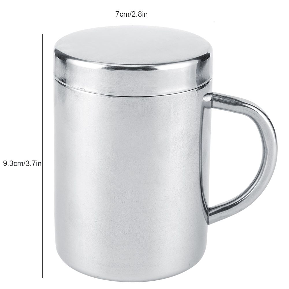 Portable Stainless Steel Double Wall Mug Anti‑ view 12