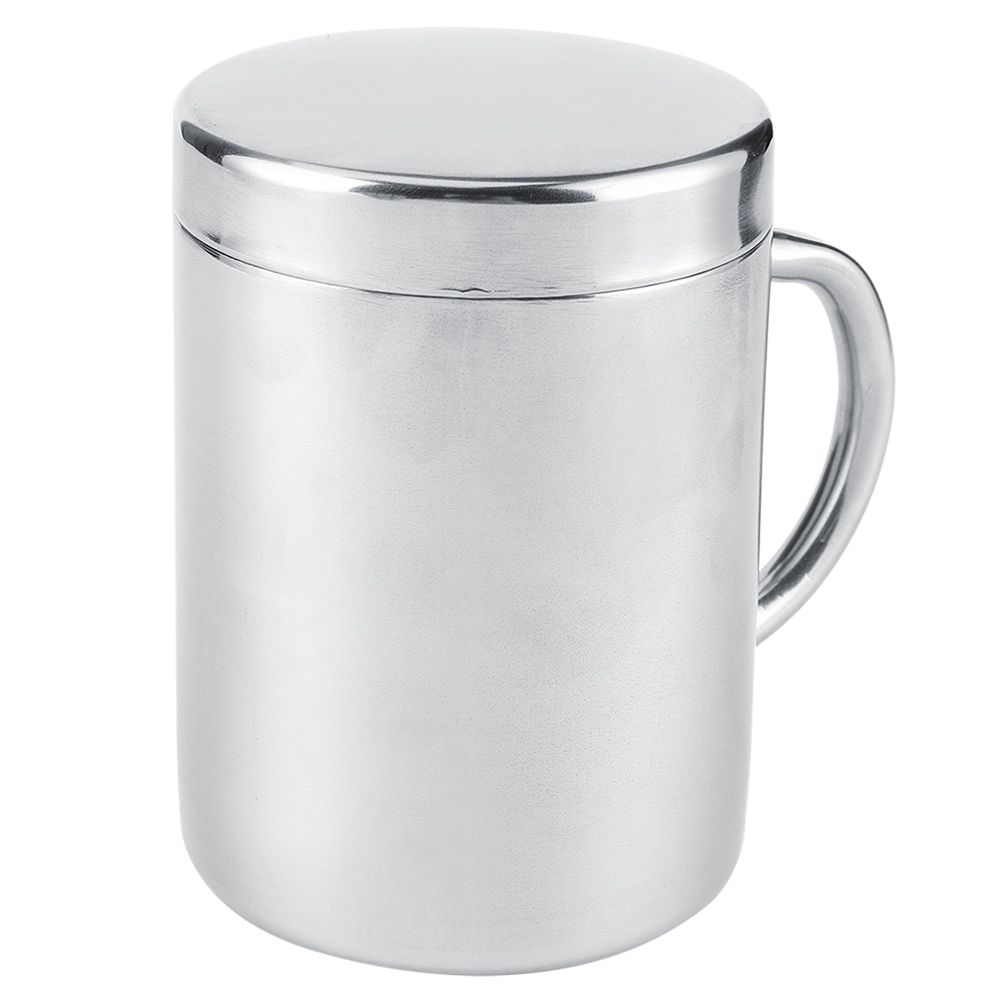 Portable Stainless Steel Double Wall Mug Anti‑