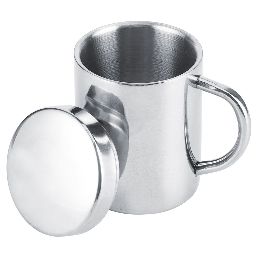 Portable Stainless Steel Double Wall Mug Anti‑ view 5