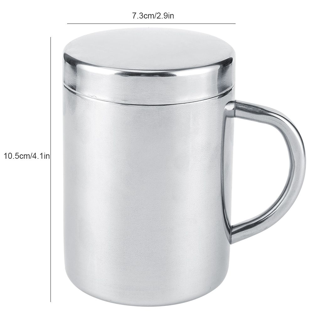 Portable Stainless Steel Double Wall Mug Anti‑ view 12