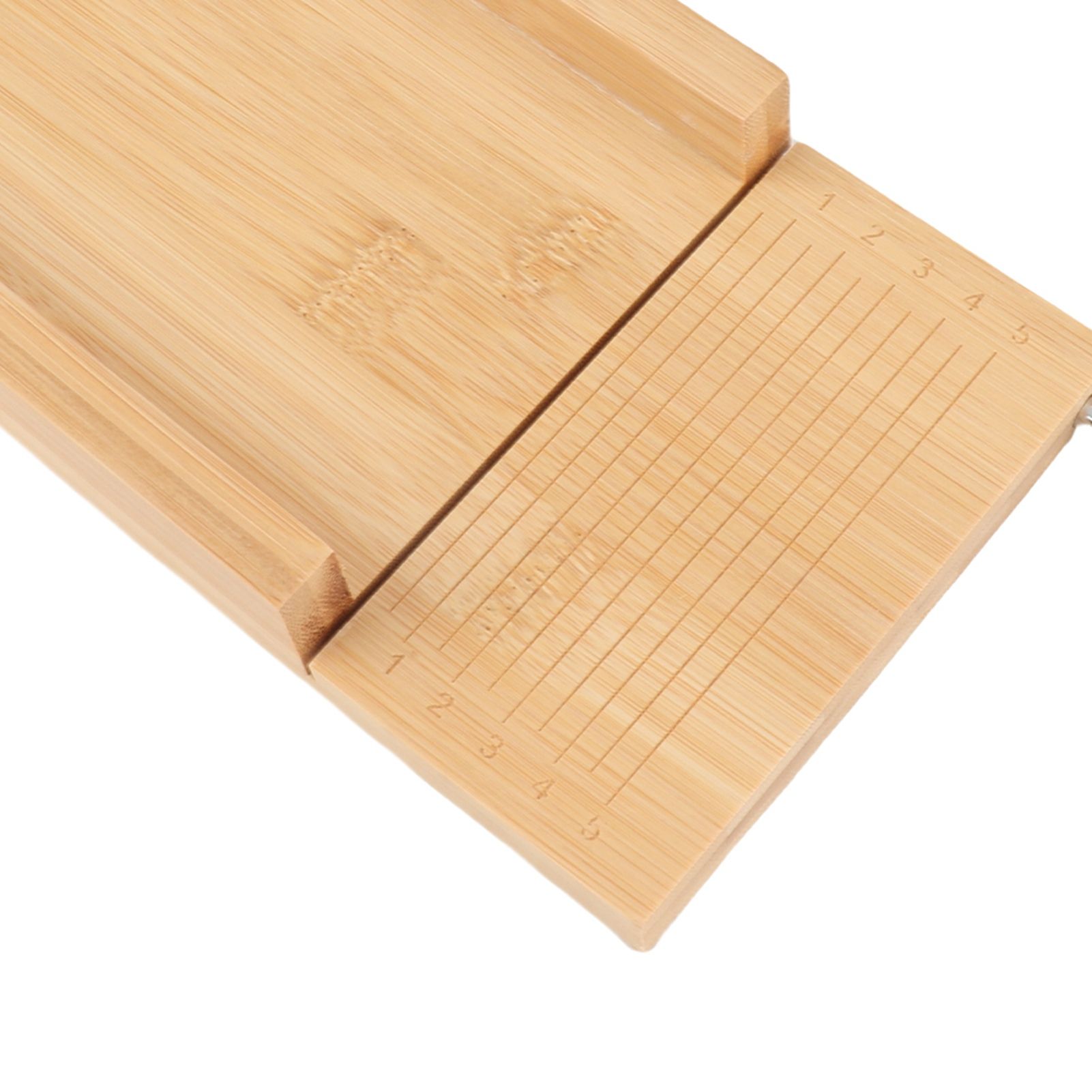 Bamboo Soap Cutter Cake DIY Candle Chocolate Food Soap Cutting Tool (Bamboo view 12