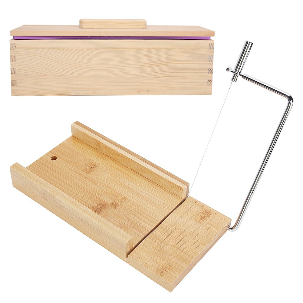 900ml HandMade NonStick Soap Cake Bread Making Mold Wire Cutter Set Kitchen view 3