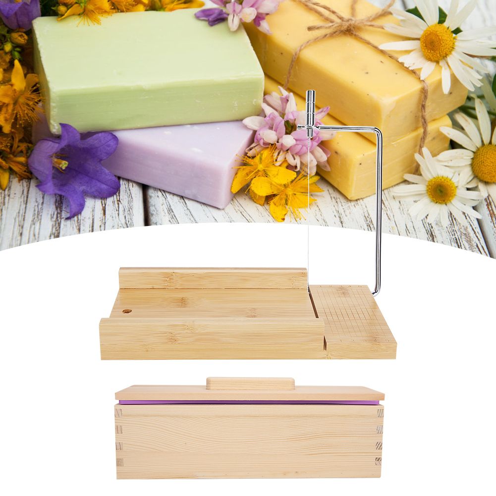 900ml HandMade NonStick Soap Cake Bread Making Mold Wire Cutter Set Kitchen view 10