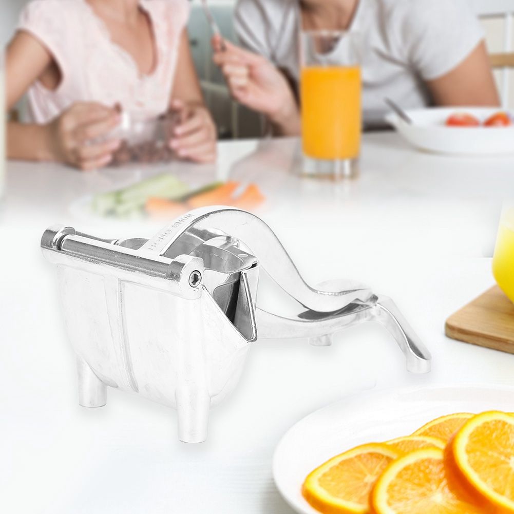 Mini Manual Fruit Juicer Lemon Press Squeezer Aluminum Alloy Extractor view 9