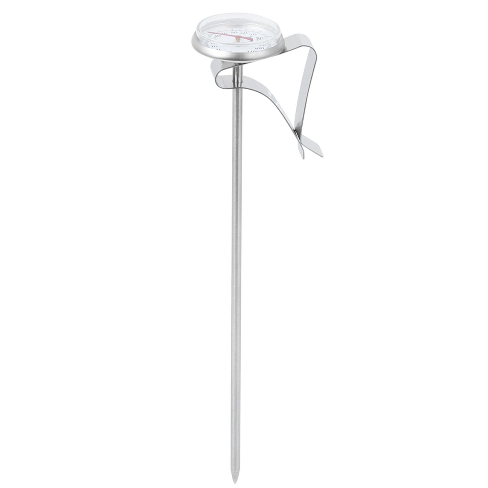 Adjustable Hanging Coffee Foaming Thermometer Temperature Gauge with Clip
