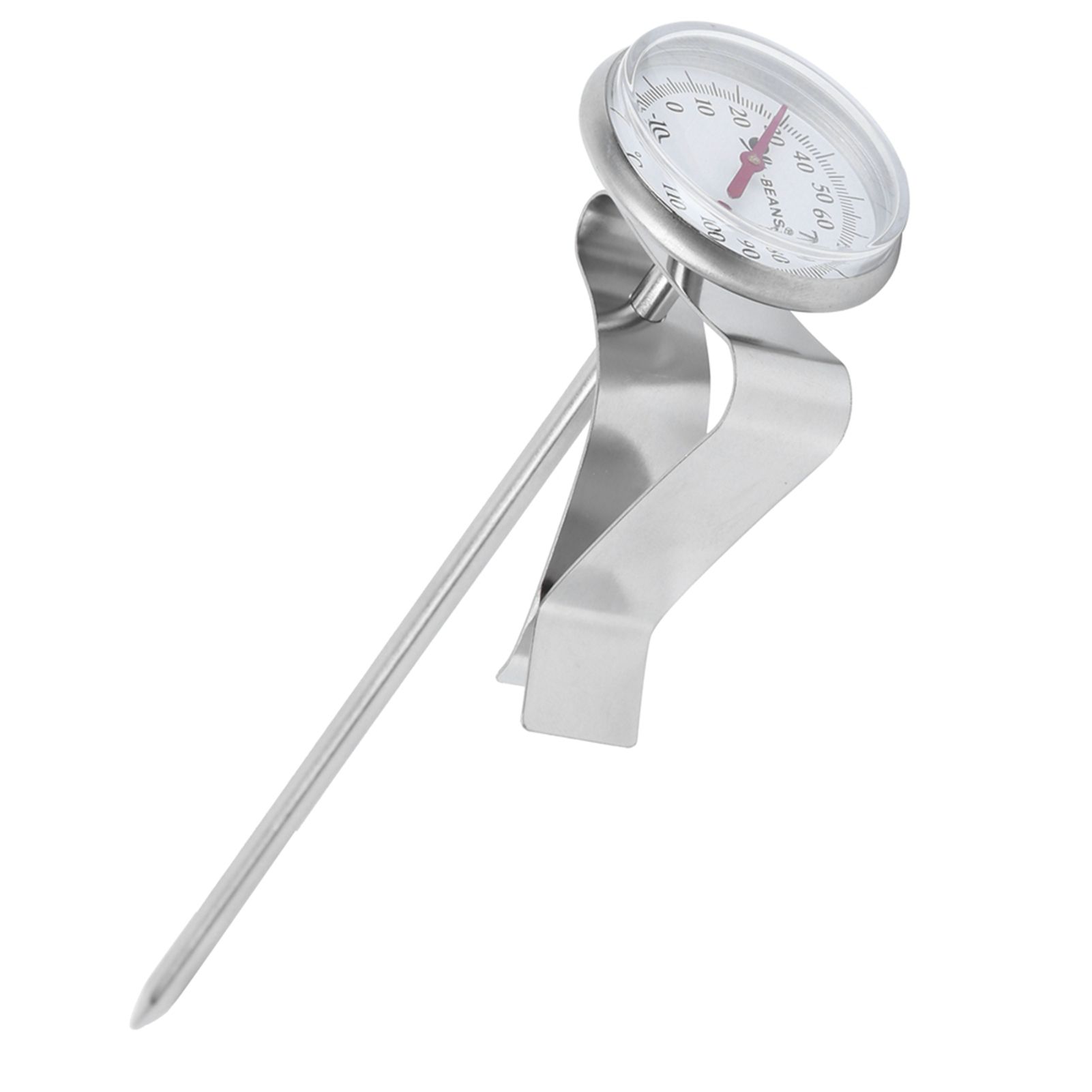 Adjustable Hanging Coffee Foaming Thermometer Temperature Gauge with Clip view 5