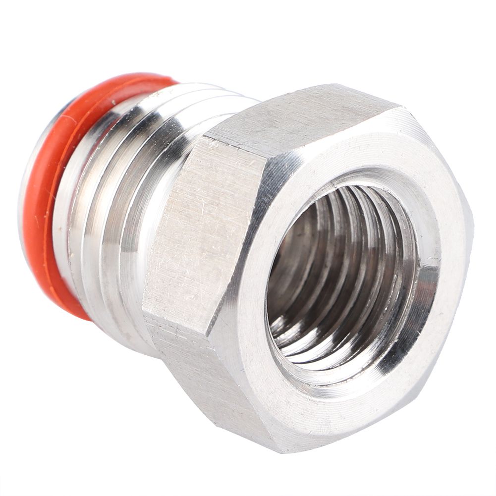 1/4in FFL x 19/32in‑18 UNF Plug Adapter Connector for Homebrew Beer Keg Parts view 3